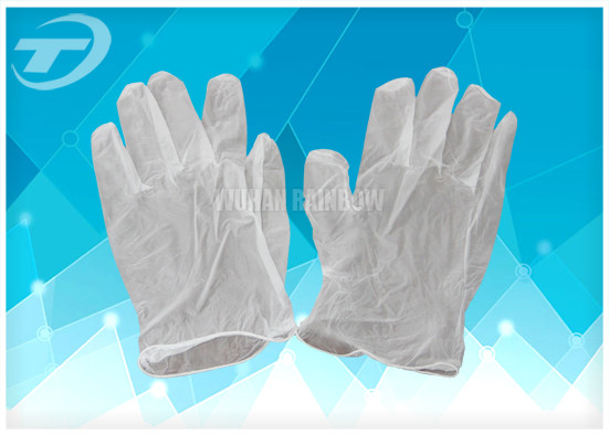 Перчатки экзамена винила промышленные/медицинские напудренные ранги, и порошки свободно вводят в моду