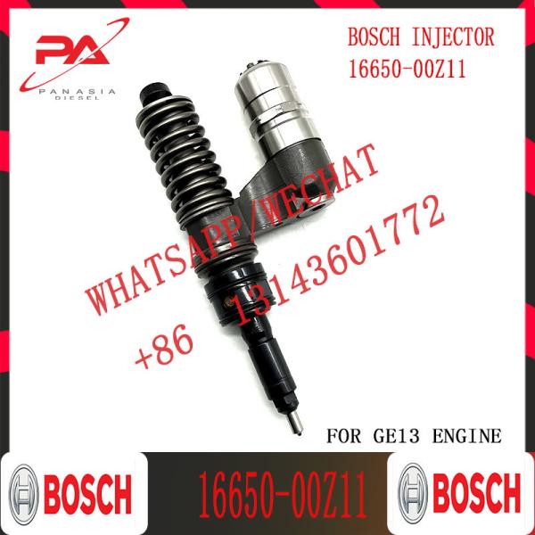 Injetor comum do trilho do injetor de combustível 0414701033 do motor diesel 0414701034 peças de automóvel do injetor 16650-00Z11