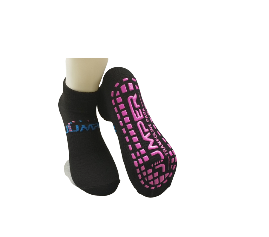 Pro Performance Trampoline Socks Non Slip Bottom Grips Socks Women 'S Men 'S Sports Socks