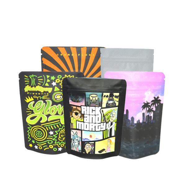 Молния доказательства запаха OEM кладет семя в мешки цветка травы полет упаковывая стойку пластмассы вверх по мешку