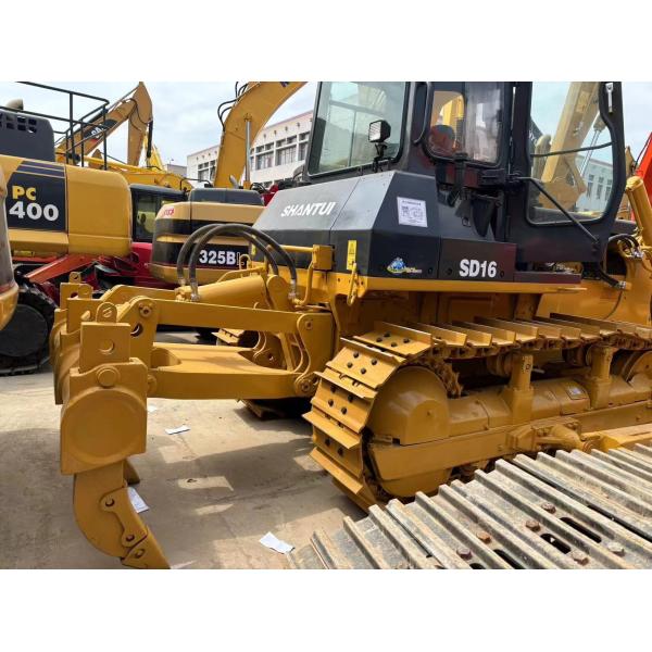 Le bulldozer SHANTUI SD16 CAT D8k d'occasion avec le moteur de chat 90%NEW