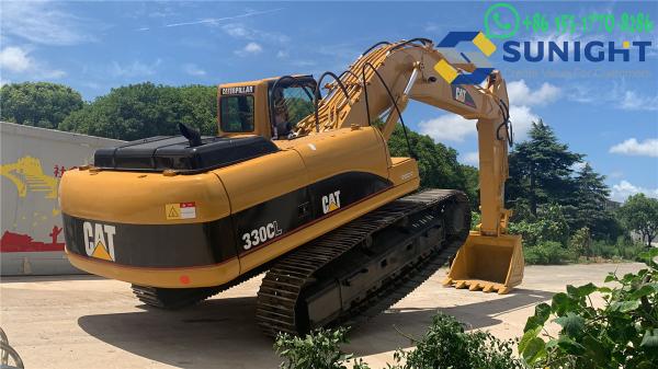 Used CAT 330CL Construction Machinery Hydraulic Crawler Excavator In Stock With Low Working Hours