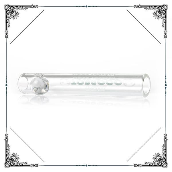 3 Inches Stickers Printed Chillums Hand Pipes Hand Blown Bongs