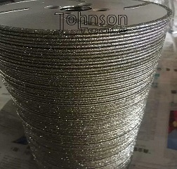 105mm - 300mm EP Disc 10 Electroplated Diamond Tools With Protection Teeth