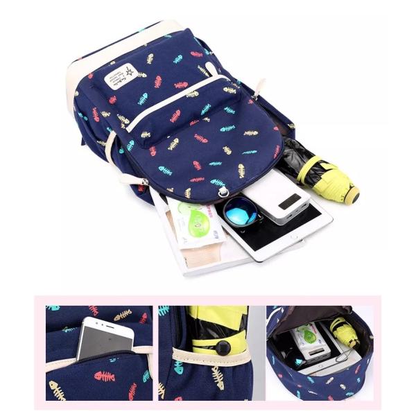 School Backpack Sets For Girl Women Durable Travel Bags Laptop Backpacks Wholesale