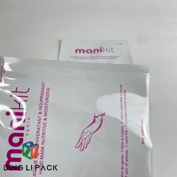 Lados de aluminio impresos de encargo del sellado caliente 3 de la hoja de tragante abierto del calor de Logo Design que sellan el vacío Reino Unido del bolso encendido