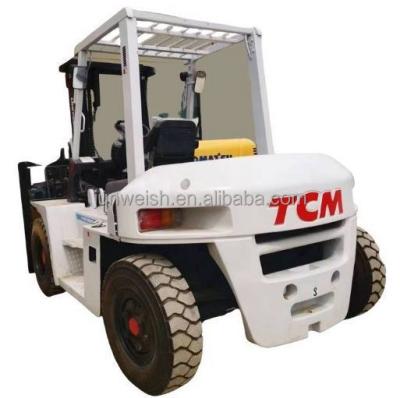Affordable Japan Made FD60 Forklift Used TCM 6 Ton Capacity