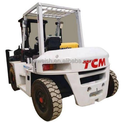 Affordable Japan Made FD60 Forklift Used TCM 6 Ton Capacity