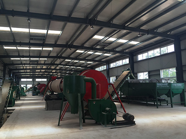 Poultry Manure Organic Fertilizer Granules Making Production Plant