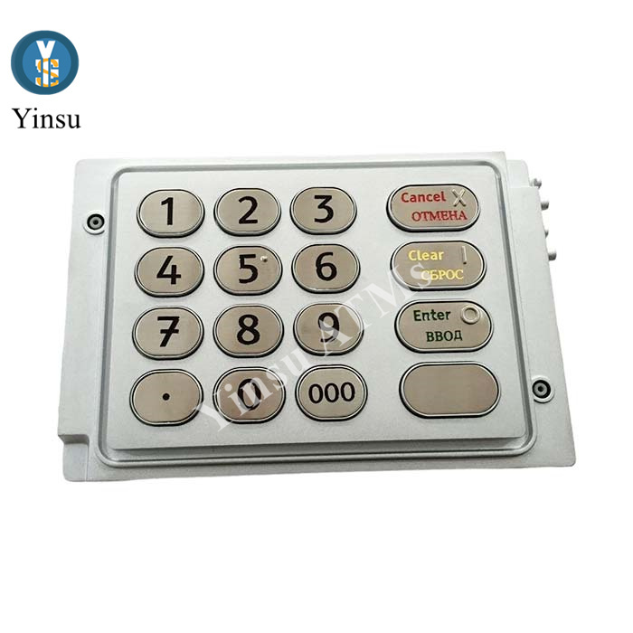 0090027345 ATM Parts NCR 66xx Keyboard NCR English and Russian EPP 009-0027345