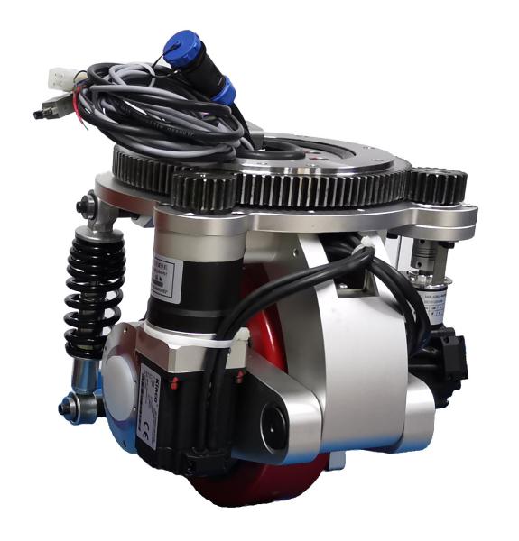 ZL-B27 Damping Agv Vertical Steering Wheel Drive Strong Ability To Cross Obstacles Motor Roller