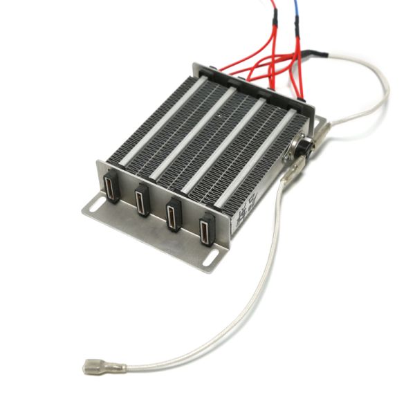 Calentador de aire PTC de ahorro de energía con termostato KSD301 de 500W a 2000W y voltaje de 24V a 220V