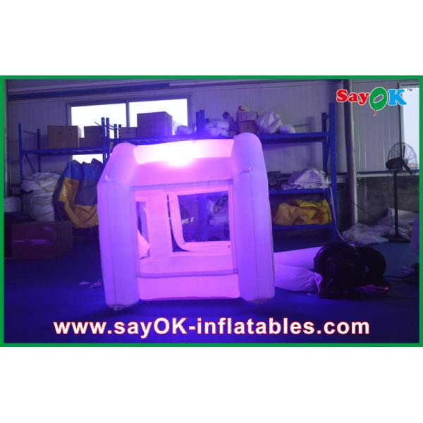 СИД будочки денег раздувной ткани полиэстера партии 210D игры раздувное белое для партии