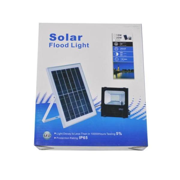 IP65 20W Solar Powered Backyard Lights Motion Sensor ABS Material 160LM Lux
