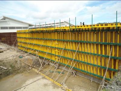 Custom Concrete Wall Formwork With H20 Timber Beam For Building