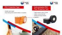Cinta de PVC adhesiva no contaminante, fácil de retirar, sin forro, garantizada