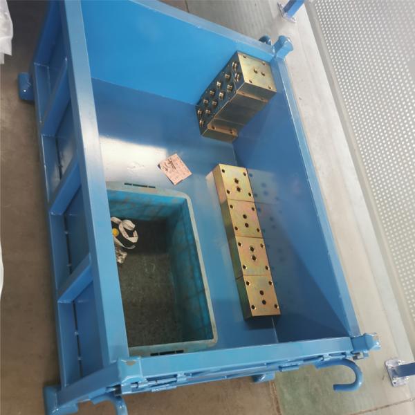 Customizable  Foldable Warehouse Storage Pallet Box Storage Mesh Bins