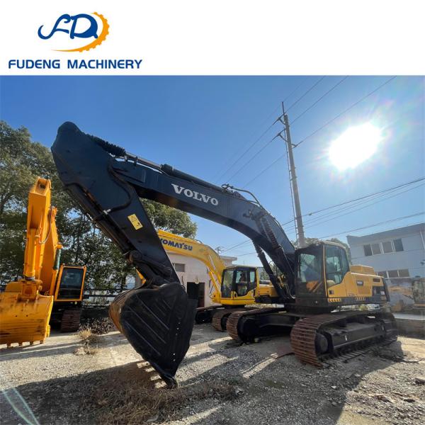 Heavy Duty Used Crawler VOLVO EC210D 21Ton 1m³ Bucket Capacity Excavator for Urban Construction