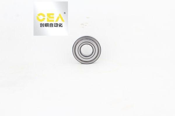 Steel Nylon Cage Deep Groove Ball Bearing 6203 Bore Dia 6mm