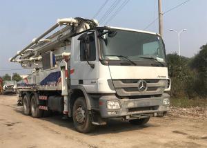 300KW 38m Pump Used Cement Truck , Used Concrete Machine Actros 3341 For