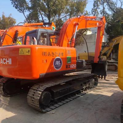 Excavadora 12T Hitachi EX120 Adequada para Várias Aplicações e Projetos
