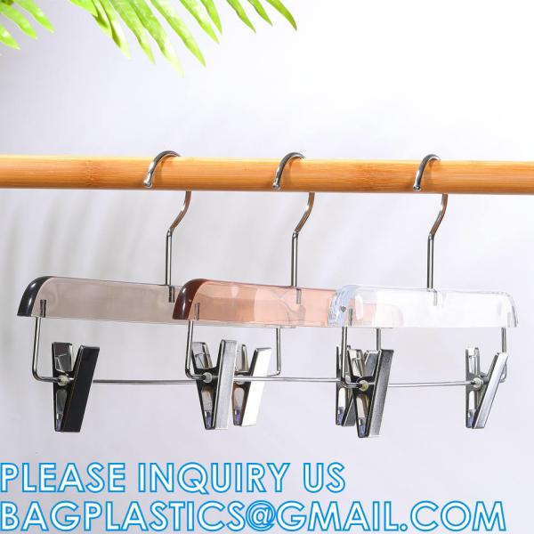 Luxury Clothes Hangers, Clothing Type Transparent Acrylic Clothes Hanger, Garment Coat Hangers For Cloth