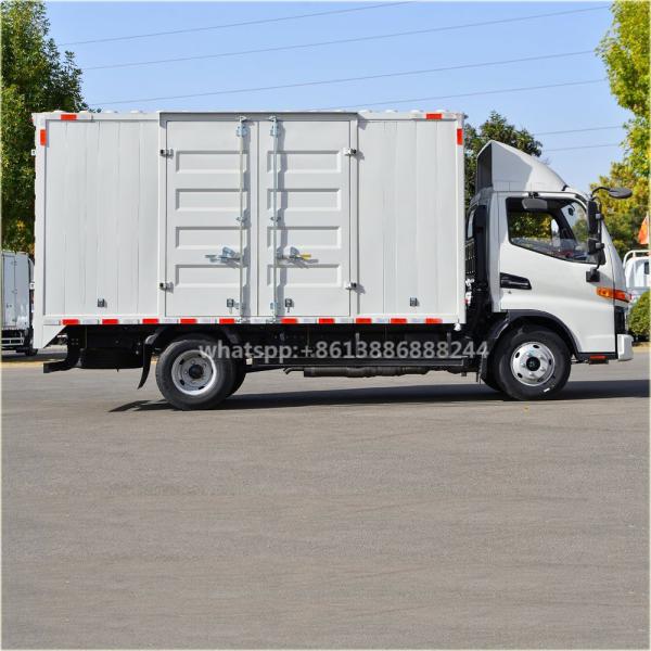 Vente chaude d'usine JAC Junling Fourgonnette à rangée unique Camion de fret Wagon de fret