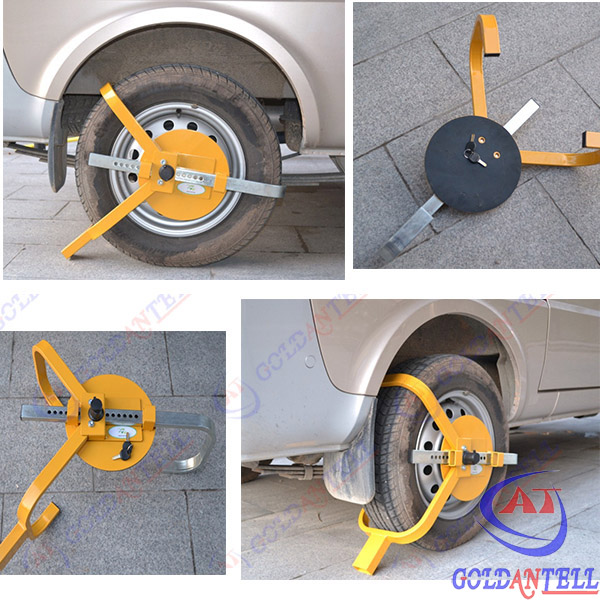 Двойная игла терния струбцина колеса для трейлеров, материал автомобиля 10 дюймов стали A3