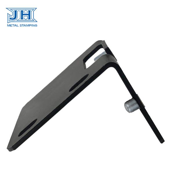 Laser Cutting Machine Components Black Metal Stamping For Refrigeration Equipment