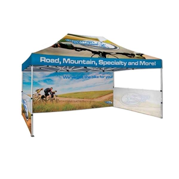 Free Printing Trade Show Canopy Tent , Commercial Canopy Tent Full Aluminum Tent Frame