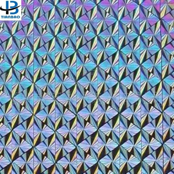Transaprent Holographic Film for Customized Design Water Soluble Bopp Soft Packaging
