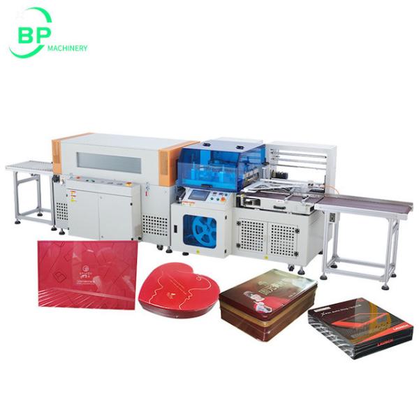 Fully Automatic edge sealer and Pof Heat Shrink Film Packing And Wrapping Machine