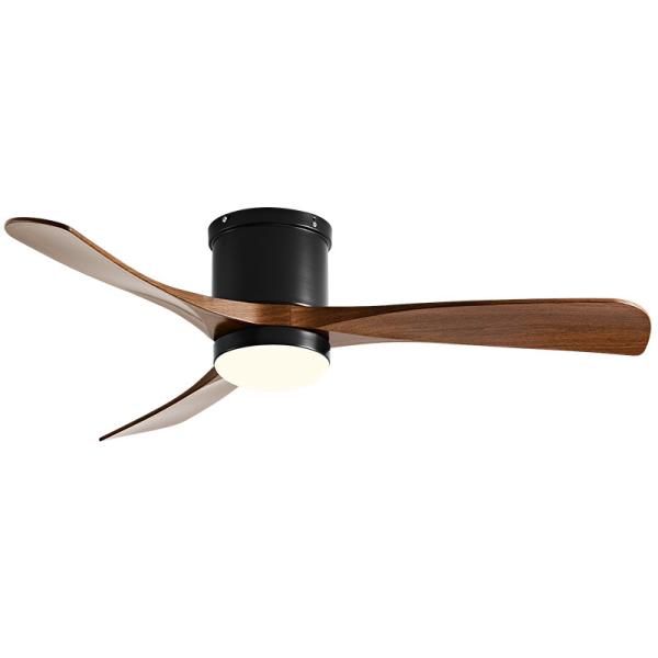 Factory Elegant 46-Inch  Intelligent Remote-Controlled Ceiling Fan with Integrated Light