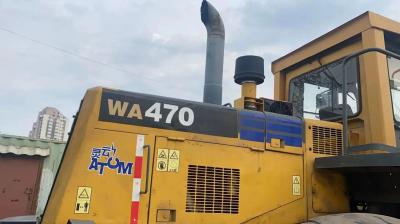 KOMATSU470 Second Hand Wheel Loaders WA4708M0 Model 5.20m3 Bucket Capacity