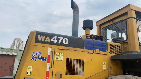 KOMATSU470 Second Hand Wheel Loaders WA4708M0 Model 5.20m3 Bucket Capacity