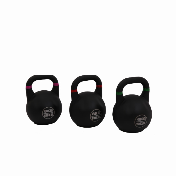 Iron Cast 20kg Competition Kettlebell , Black Women'S Health Kettlebell