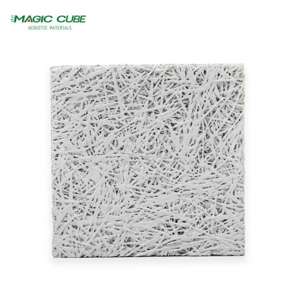 Conference Room sound absorbing 15mm/20mm thickness Indoor Installation hexagon wool wood panel