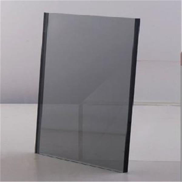 Flat Polished Reflective Glass in Dark Blue Bronze and Grey for Building Construction