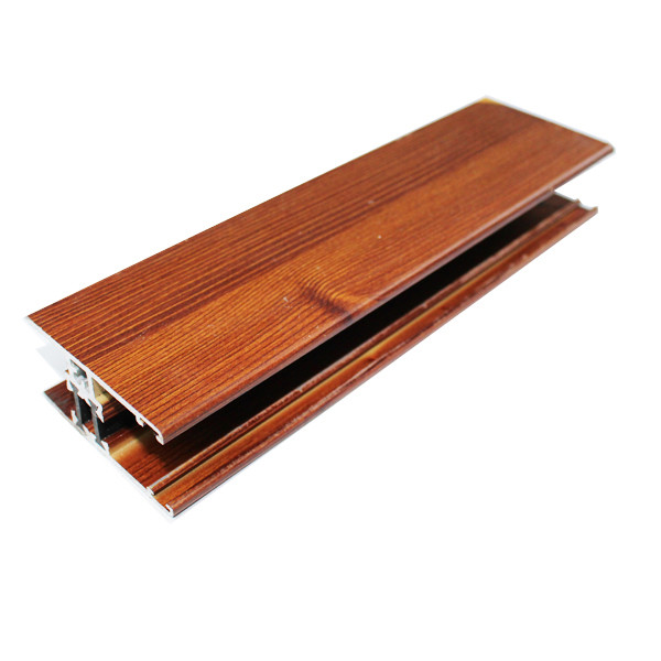 Highly Glossy Aluminum Extrusion Window Frame Rectangle For Sliding Window