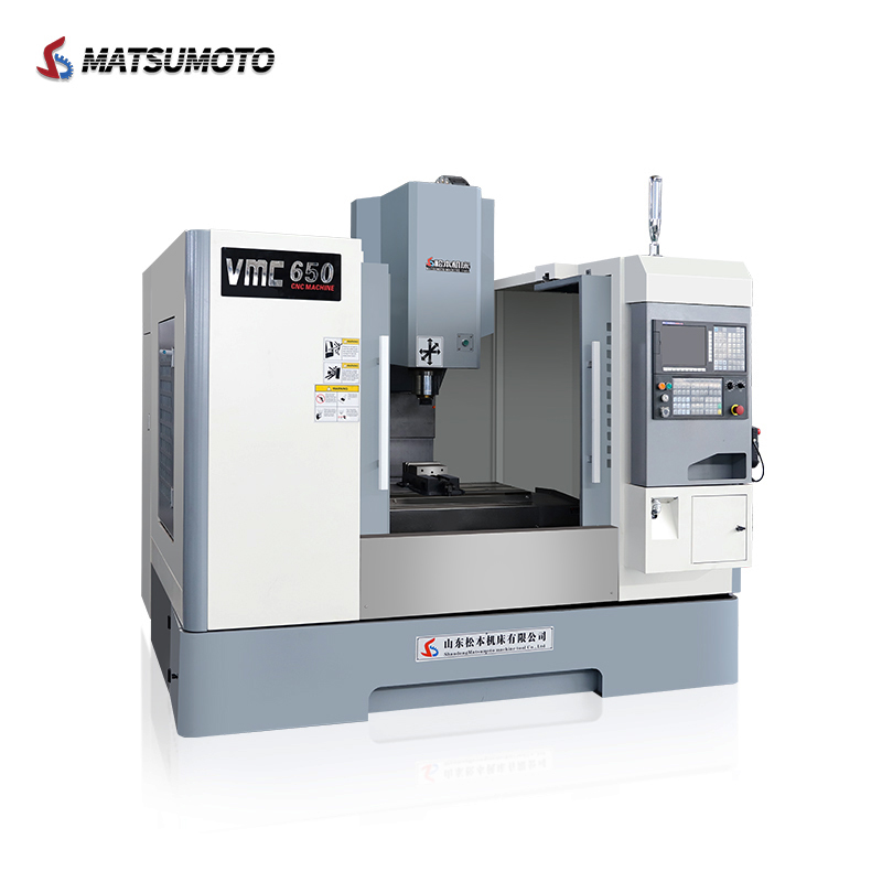 VMC650 High Rigidity Vertical Machining Center with BT40 Spindle and Wide Speed Range for Versatile Metal Cutting