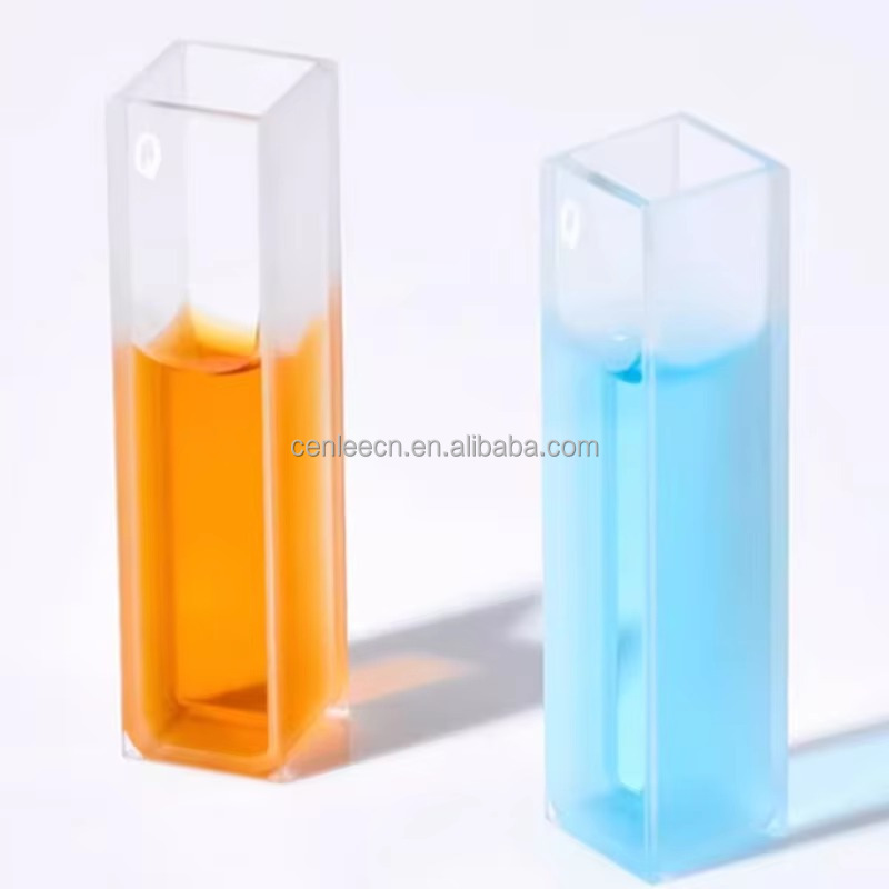 2pcs/set Factory High-transmittance Cuvette Quartz Cell Cuvette Laboratory 5mm 10mm 20mm 30mm Cuvette