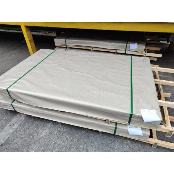 Plancha de acero inoxidable laminada en caliente 316L No.1 SS Placa ASTM Estándar para caldera industrial