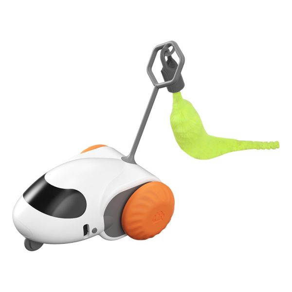 Non-slip Wheels Chickens Toy Electric Lifelike Ball Interactive Automatic Moving Cart