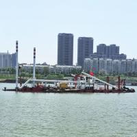 65m Head Cutter Suction Pump Dredger Total Width 4.5m-12m