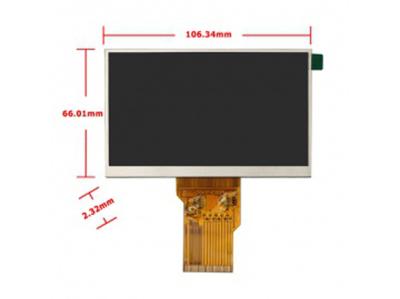 4.3 inch high resolution high brightness  tft display 1920×1080 dots 50 pins  LVDS interface  1000c/d