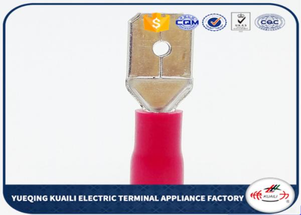 MDD1.25-250 AWG 22 - 18 6.3mm Insulating Electrical Cable Terminal Connector