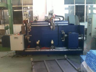 CNC Girth Rolling Seam Welding Machine 300X300mm For Aluminum Alloy