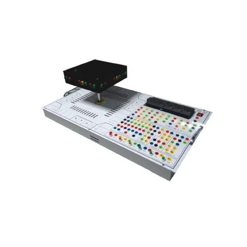 200plc Electrical Engineering Lab Equipment 0.5kva Traffic Light Training Model 1100mm