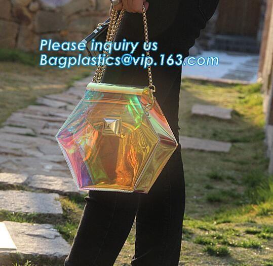 PVC Mesh Handbag Women Large Tote Hollow-out Shoulder Bag Summer Hot Beach Bag Cosmetic Travel Bags, pac, packs, wallet