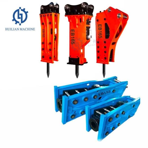 EB155 EB165 Quebradora hidráulica de concreto para 28-45 toneladas Excavadora Jack Hydraulic Hammer